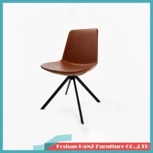 Rotary Leather Upholstered Meeting Coffee Shop Hotel Restaurant Dining Office Chair