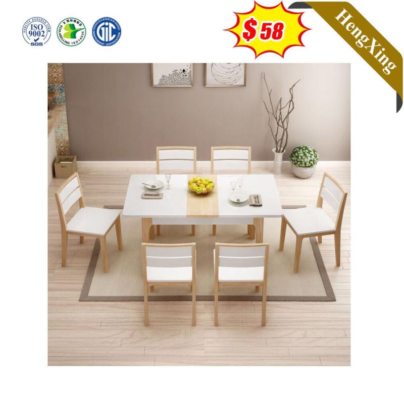 Wholesale Modern Style Chinese Wooden Home Restaurant Living Room Dining Table Dining Room Furniture Set