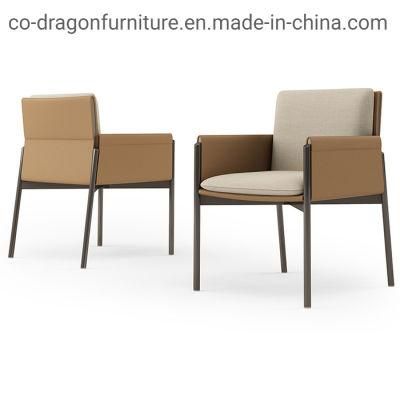 Hot Sale Fabric Dining Chair with Arm for Home Furniture