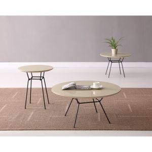 Factory Furniture Round Glass Coffee Table