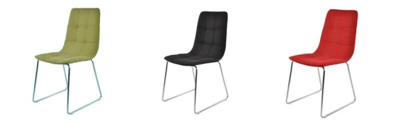 Cheap Dining Room Furniture Modern Accent Nordic Fabric Dining Chair