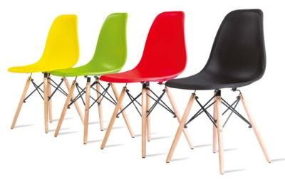 Wholesale Modern Furniture Design PP Restaurant Living Room Armless Dining Plastic Chair