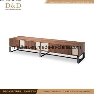 Home Furniture Wooden TV Unit TV Stand TV Sets with Steel Leg for Living Room