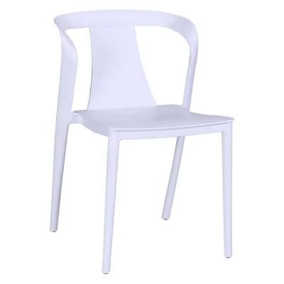 Scandanavian Plastic Chair PP Plastic Dining Chair Restaurant Nordic Chair