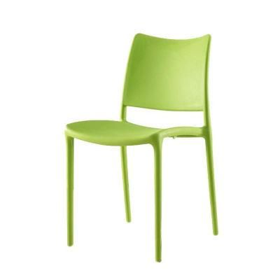 Chinese Supplier Plastic Wedding Chair Hotel Home Office Banquet Chair Leisure Back Green Stool