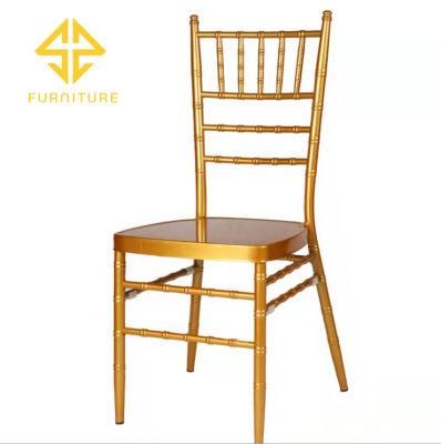 Hotsale Metal Chivari Chair Tiffany Chair for Wedding Event