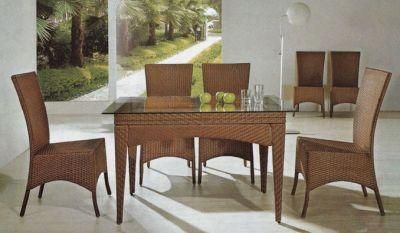 Rattan Dining Furniture Chair and Table Set