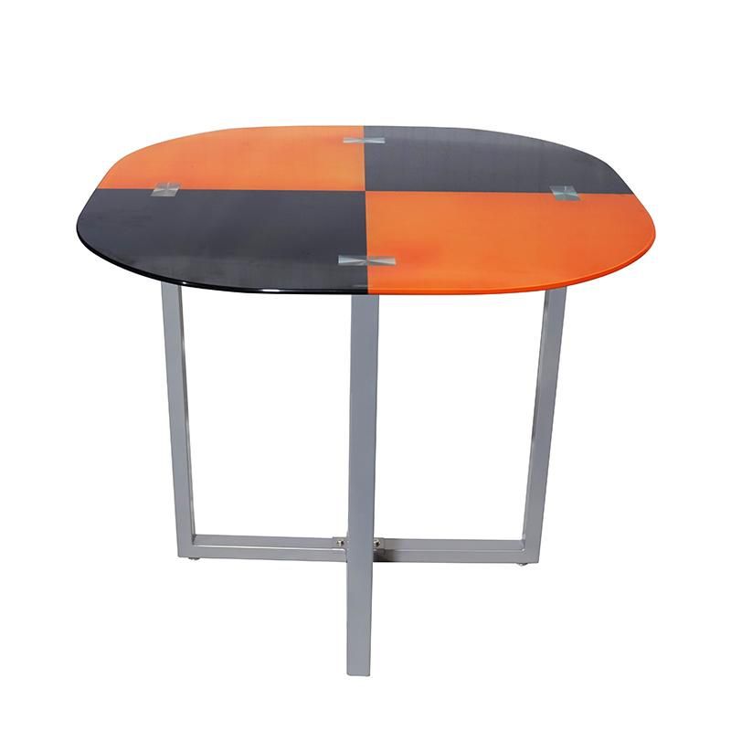 Wholesale Simple Modern Dining Table with Glass Top