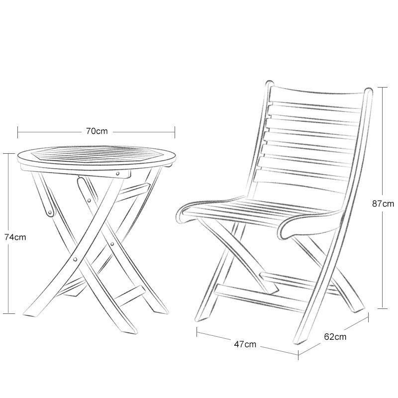 Bamboo Portable Foldable Chair for Bamboo Furniture