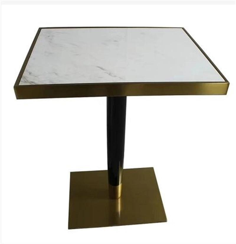 Hot Sale Modern Table Restaurant Corian Table Top