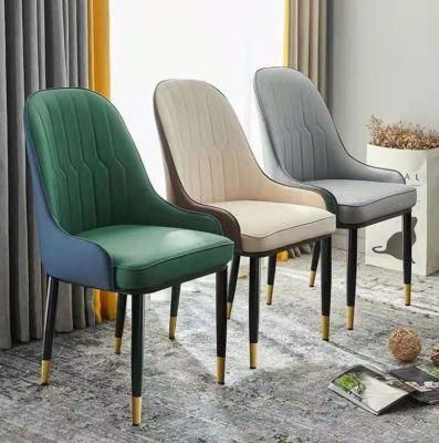Green Restaurant Chairs Modern Furniture Dining Chair