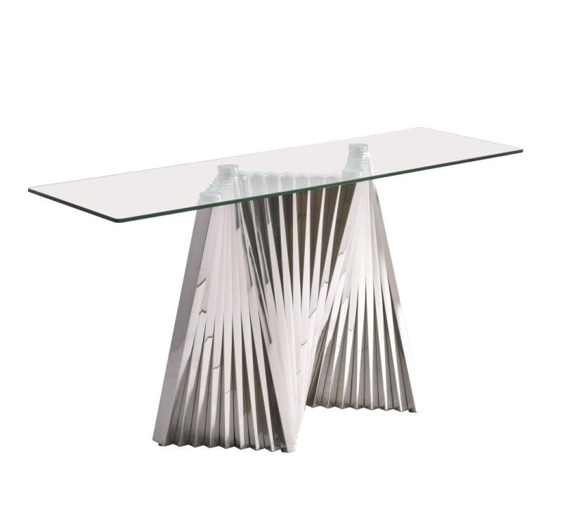 Mirror Polishing Stainless Steel Dining Table