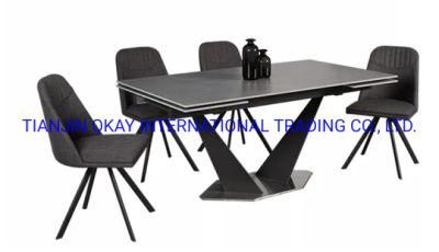 Modern Dining Table Sets 6 Chairs Dining Table and Dining Chair Set