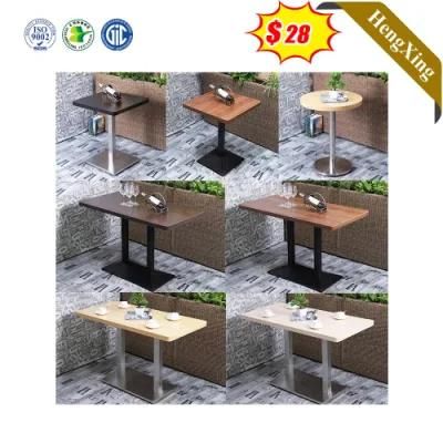 Factory Direct Sale Kitchen Coffee Restaurant Wooden Hotel Home Dining Room Furniture Sets Table