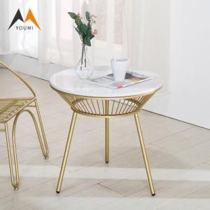 New Designs Luxury Metal Restaurant Tables and Chairs Prices
