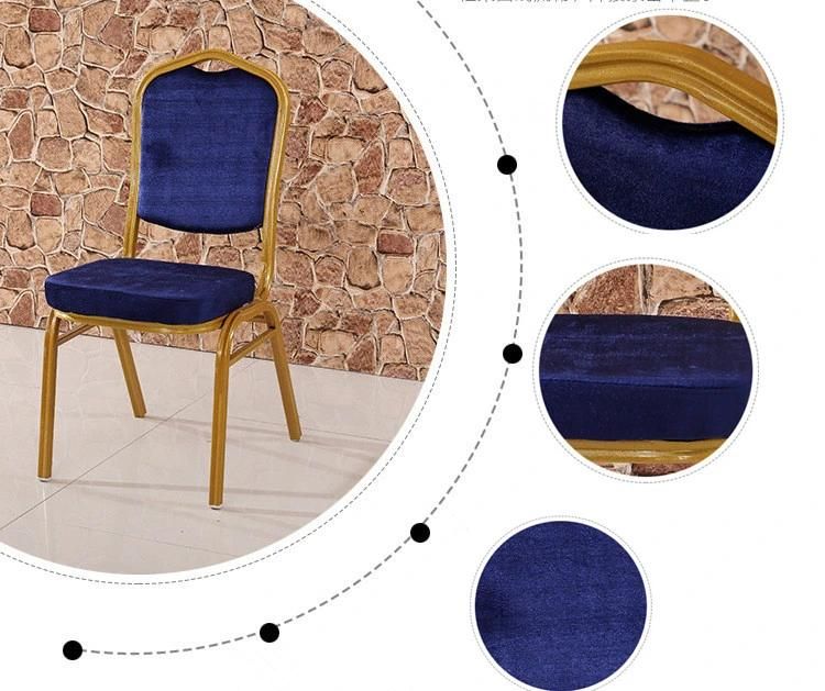 Modern Best Design Hotel Dining Comfortable Metal Wholesale Banquet Chairs