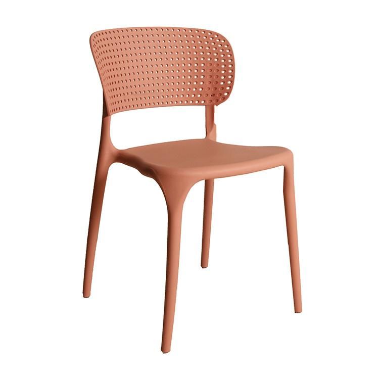 Factory Price Modern Outdoor Cheap Price Colorful Wholesale Stackable PP Home Dining Restaurant Cafe Red Plastic Chairs
