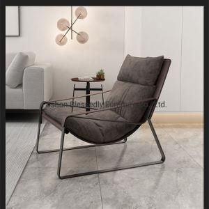 Living Room Furniture Modern Metal Chair Frame Leather Chair