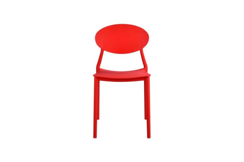 Dining Room Furniture Plastic Unfoldable Modern Leisure Dining Chair