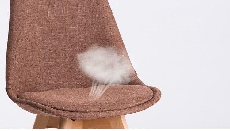 Modern Soft Seat Fabric Dining Office Cafe Tulip Chair Furniture