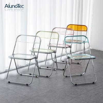 Colorful Foldable Plastic Metal Folding Plia Chairs for Dining/Office/Kitchen/Bar/Party