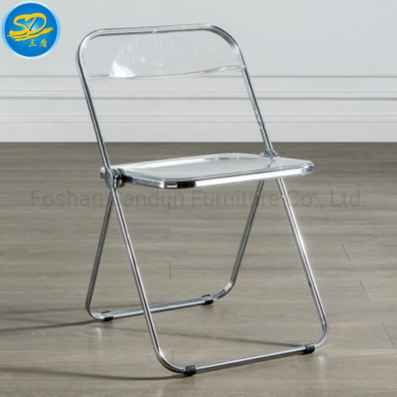 High Quality PC Resin Crystal Clear Wimbledon Dining Chair for Outdoor Wedding