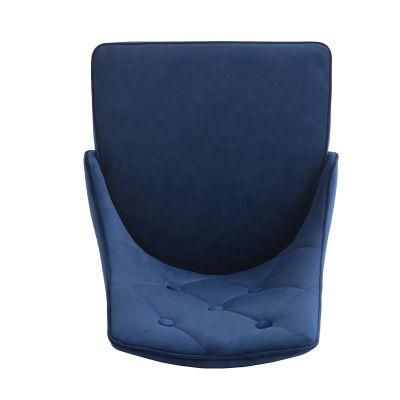 Comfortable Luxury Modern New Design Restaurant Hotel Elegant Customizable Velvet Dining Chairs