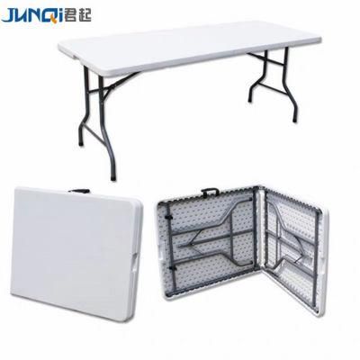 High Quality Wedding Restaurant Hotel Banquet Round PVC Plastic Folding Dining Table for Event