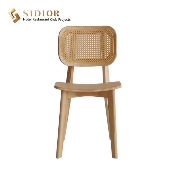 High Quality Hotel Restaurant Furniture Wooden Dining Chairs