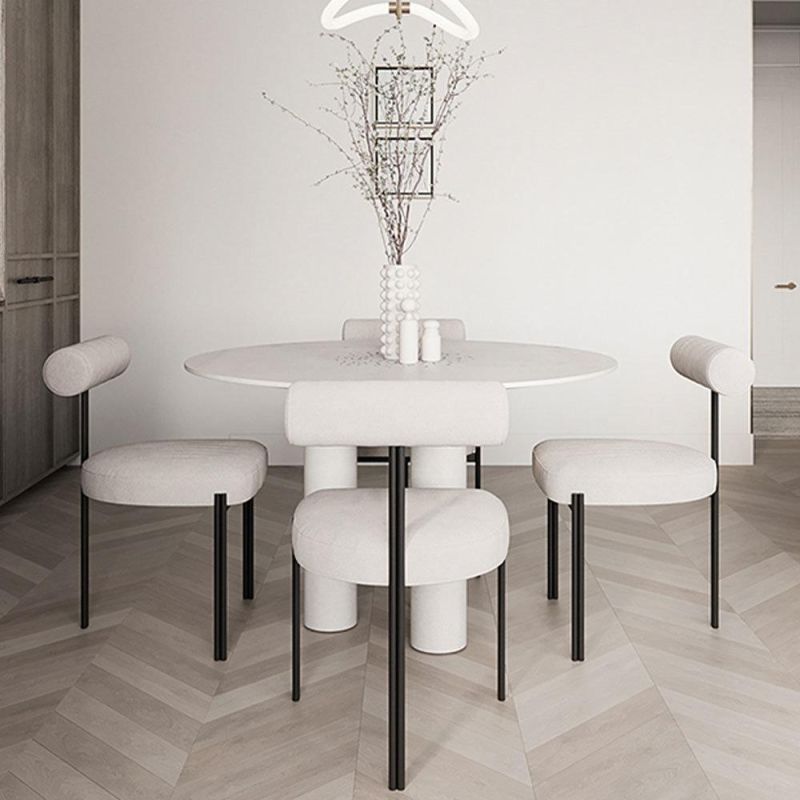 Nordic T Back Dining Chair for Hotel Home Luxury Modern Restaurant Dining Chair