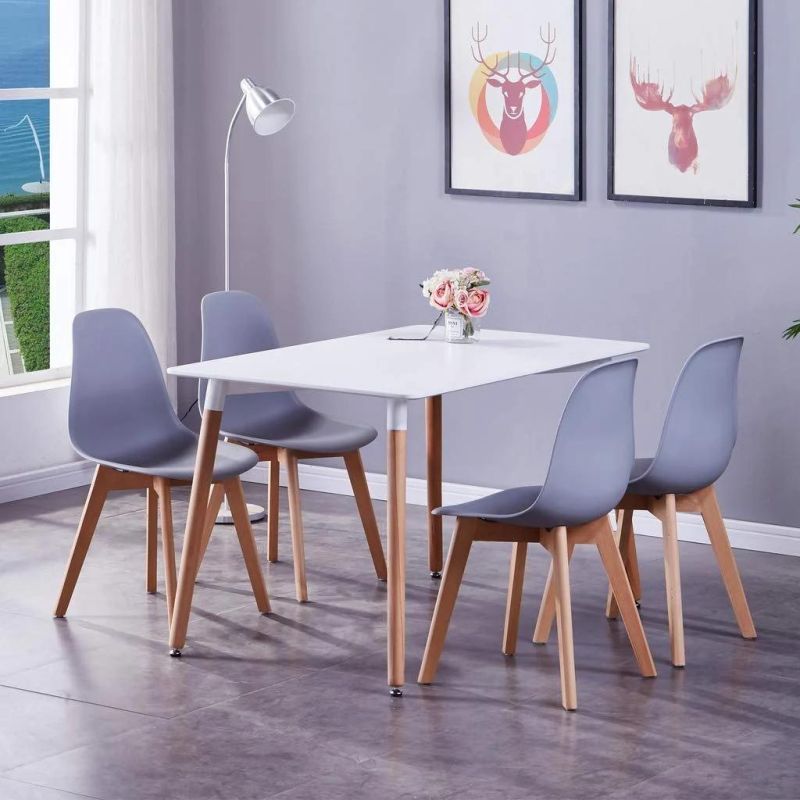 New Modern Design Elegant Square Modern Wholesale MDF High Gloss Cheap White Living Room Table