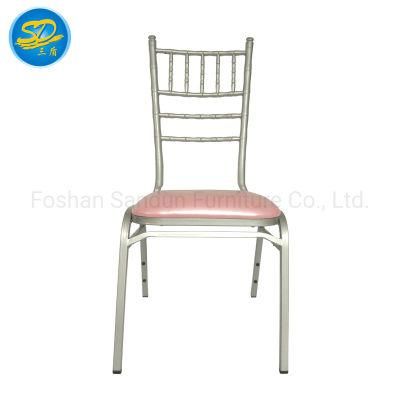 Popular Design Pink Color Dining Furniture Tiffany Chiavari Chair