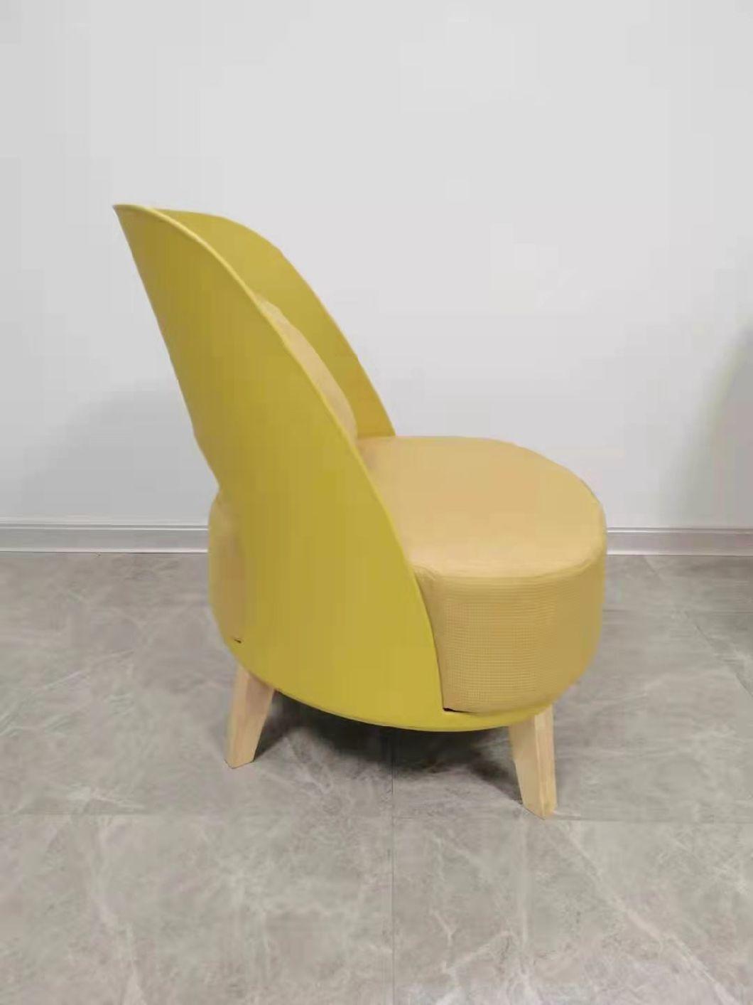 Modern Design Velvet Fabric Powder Coated Legs Comfortable Nordic Dining Chair for Dining Room