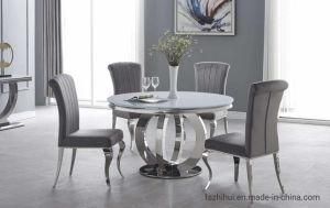 Stainless Steel Modern Furniture of Dining Table