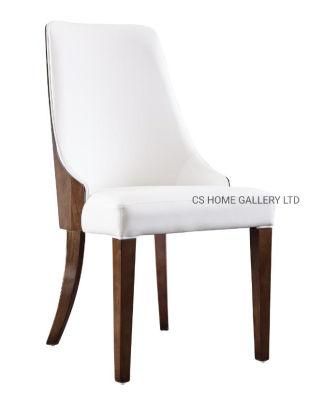 Wooden Furniture Factory PVC Modern Hotel Restaurant Dining Chair