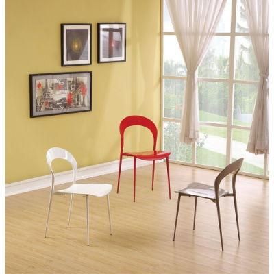 Modern Fashion Simple Reception Table PU Foam Board Dining Chair