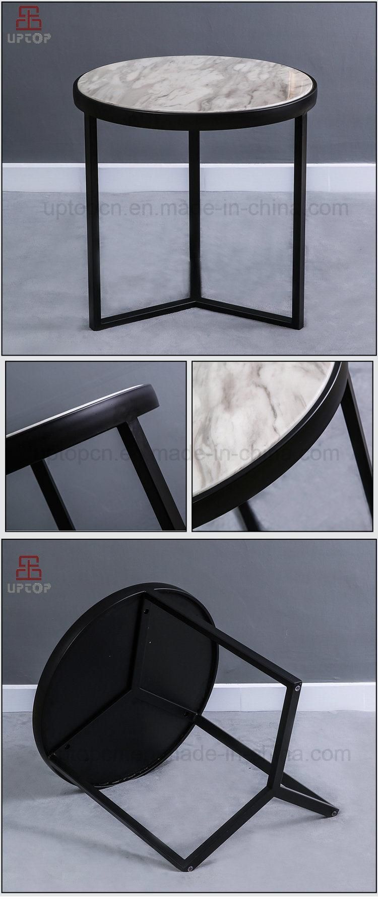 Black Marble Tabouret Dining Table (SP-GT316)