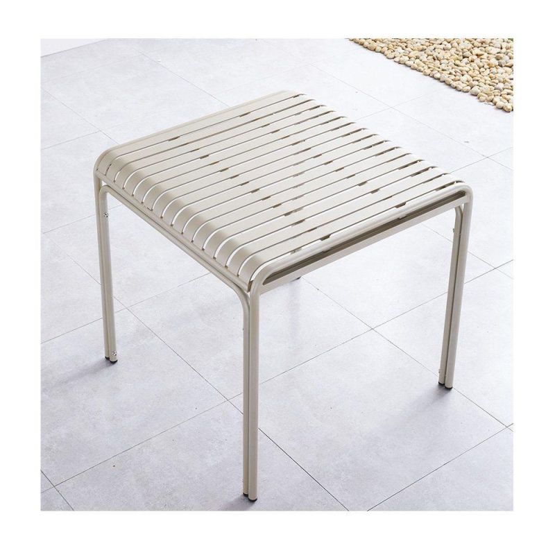 Stylish Aluminum Outdoor Modern Europe Garden Furniture Dining Table