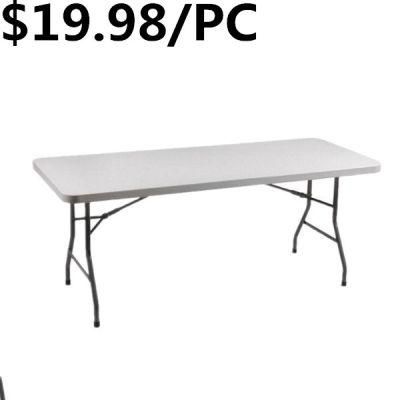 Best Design Cheap Price Living Room Dining Plastic Hotel Folding Table