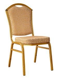 Stacking Leather Surface Banquet Chair Used for Wedding