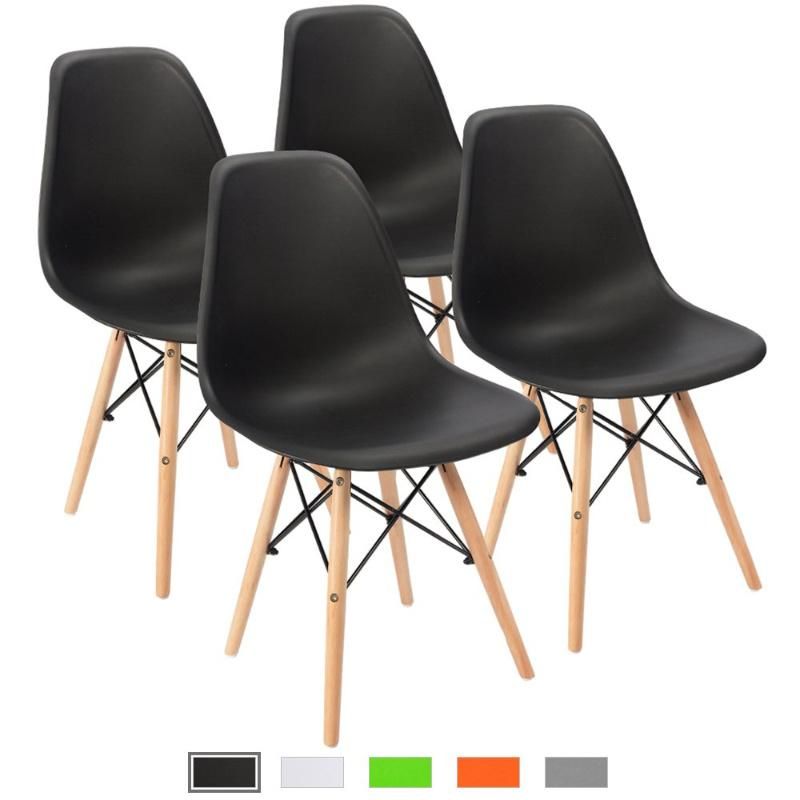 OEM Factory Cheap Price Plastic Dining Chairs Set Modern Restaurant Chairs Living Room Chairs