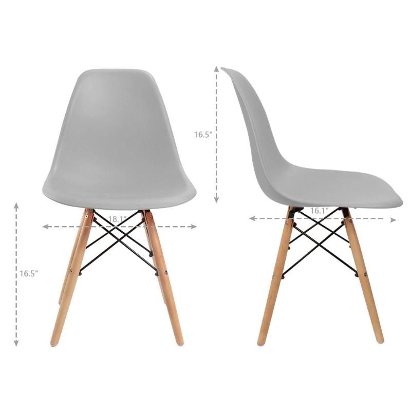 Individual Acrylic Dining Chair Outdoor Restaurant Chairs for Girl Bedroom Makeup Stool