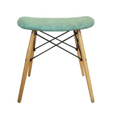 Wholesale Home Furniture Upholstered Chairs Fabric Chair with Beech Wood Legs
