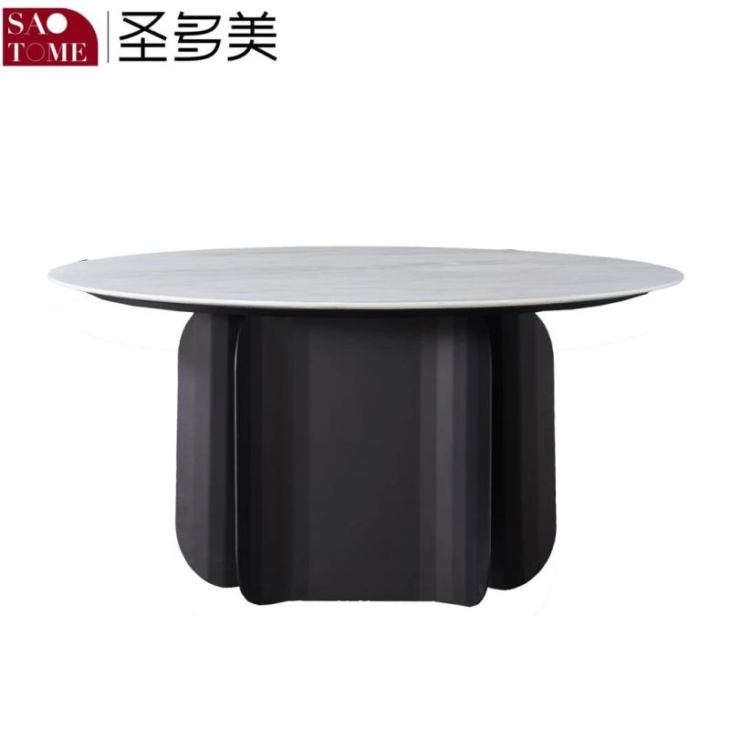 Round Dining Table for Modern Fashionable Family Restaurant