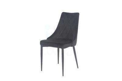 Modern Design of New Design Hot Sale Velvet Dining Chair for Dining Room