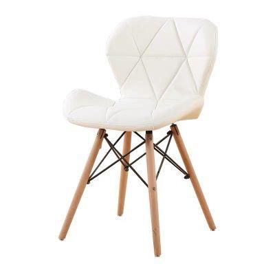 Wooden Furniture Luxury Upholstered Sponge Linen Velvet Fabric Dining Chair