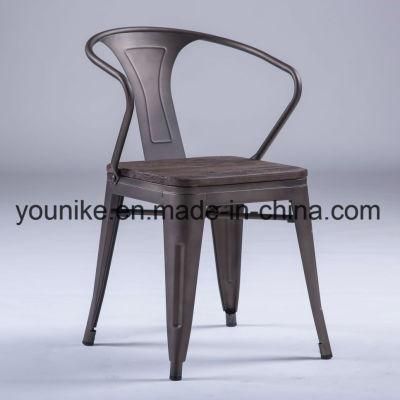 Industrial Armchair Tolix Metal Dining Chair 8017