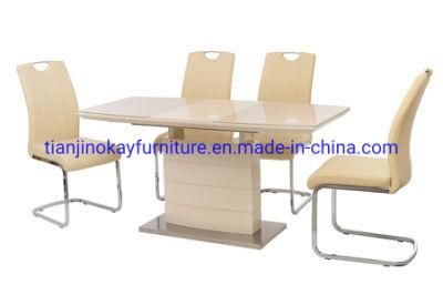 Okay Modern Luxury Design MDF Top Dining 6 Chairs Table Set Dining Room Furniture Table and Chairs for Dining Room