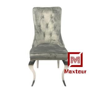 2019 New Design Europe Style Modern Dining Chair Velvet