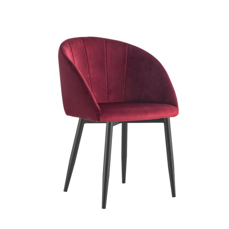 Wholesale Luxury Modern Chair Velvet Upholstered Dining Chairs for Restaurant